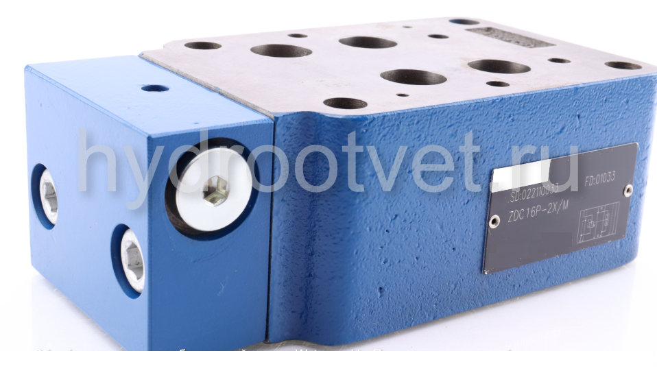 ZDC16P-2X/M - Компенсатор давления Ду16, канал управления X - внутренний