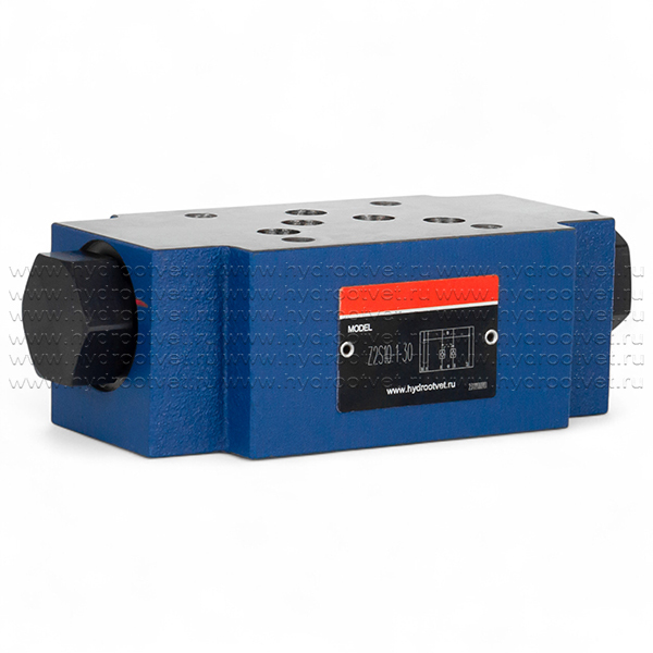 Z2S10-1-30 - Гидрозамок модульного монтажа Ду10 в канале A и B