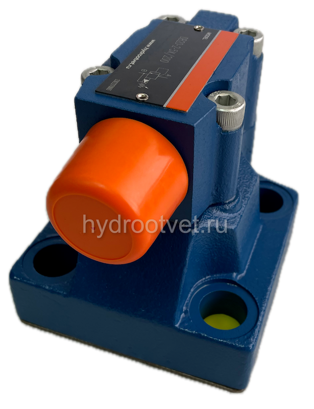 DB20-2-5X/50 - Предохранительный клапан Ду25 с давлением настройки до 50 бар, управление - X и Y - внутренние