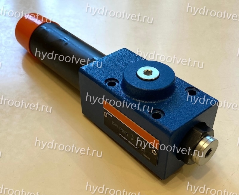 DZ6DP2-5X/210XM - Клапан последовательности Ду 6 прямого действия, давление регулировки до 210 бар, обратный клапан - M = нет, каналы управления X - внешний