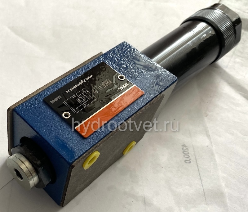 ZDR6DP1-4X/75YM - Редукционный клапан Ду 6 трехлинейный модульного монтажа с давлением регулировки до 75 бар, регулирует в канале P, обратный клапан - М = нет