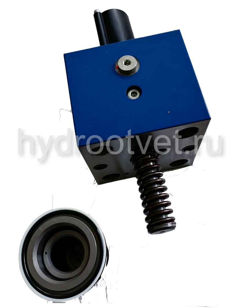 LFA50EWA-7X/CA20DQMG24 - Логический клапан с крышкой, типоразмер Ду50 функционал - EWA = крышка с электрическим контролем закрытого положения под установку золотникового или седельного распределителя, уплотнение NBR