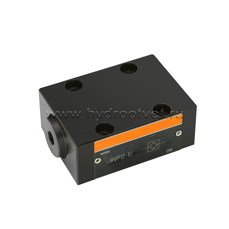 RVP20-1-10 - Обратный клапан для монтажа на плиту Ду20