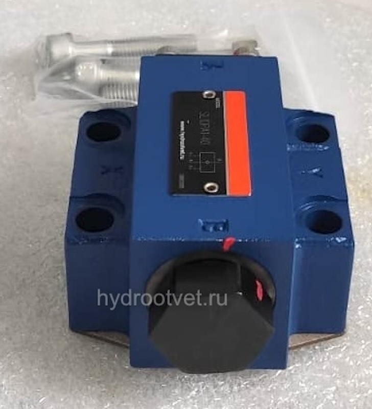 SL10PA1-40 - Гидрозамок для монтажа на плиту Ду10, дренаж - L = есть, А = с предварительным открытием (стандартный вариант), давление открытия 1,5 бар