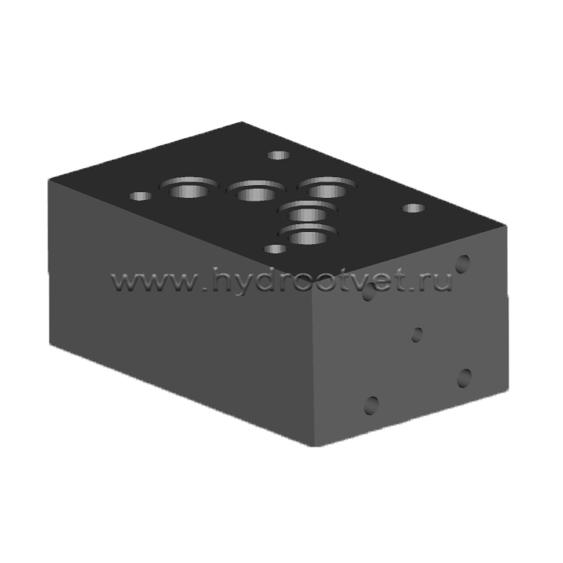 HSZ10A601-3X/M00 - Плита модульная для реле давления HED, B вправо