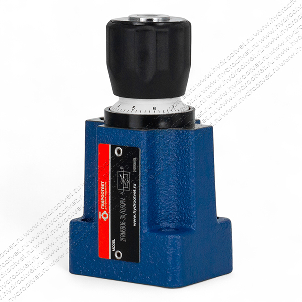 2FRM6B36-3X/0,6QRV - Регулятор расхода Ду 6 для монтажа на плиту, номинальный расход 0,6 л/мин, B = без доп. канала (стандарт), обратный клапан - есть