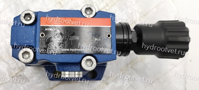 DZ10-1-5X/200XM - Клапан последовательности непрямого действия Ду10 с давлением регулировки до 200 бар, каналы управления X - внешний