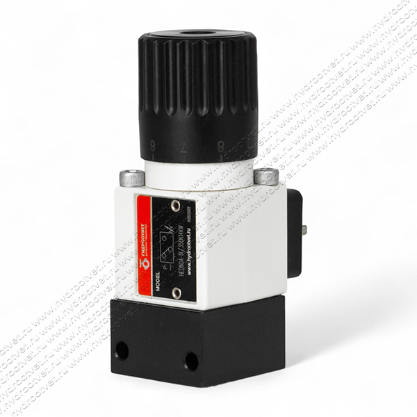 HED8OA-1X/350K14KW - Реле давление поршневое регулировка до 350 бар, монтаж резьбовой, регулирующий элемент рукоятка со шкалой