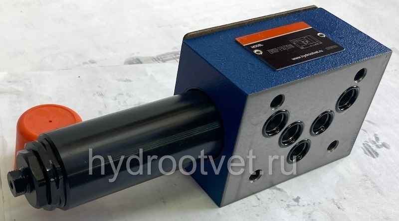 ZDR10DP2-5X/210YM - Редукционный клапан Ду 10 трехлинейный модульного монтажа с давлением регулировки до 210 бар, в канале P, обратный клапан - М = нет