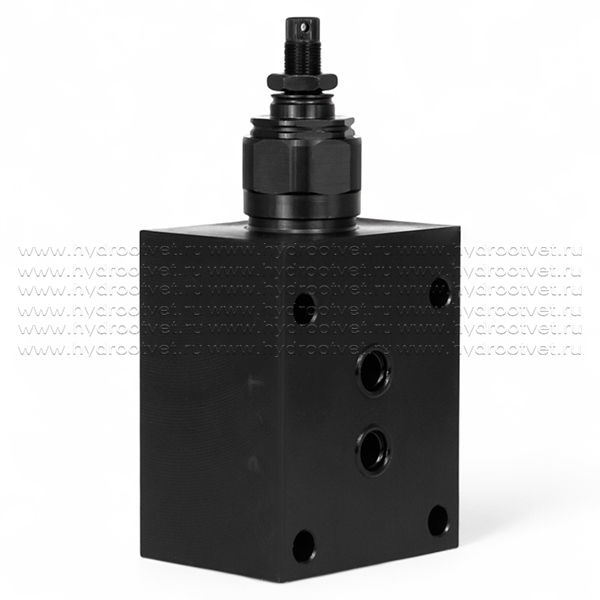 DBDS10P1X/315 - Предохранительный клапан прямого управления Ду10, давление регулировки до 315 бар, тип монтажа - на плиту, элемент регулировки S = винт