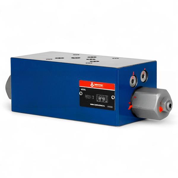 PHF03-L-1X - Подпорно-тормозной клапан Ду10, модульный монтаж, сдвоенный, в каналах А и В