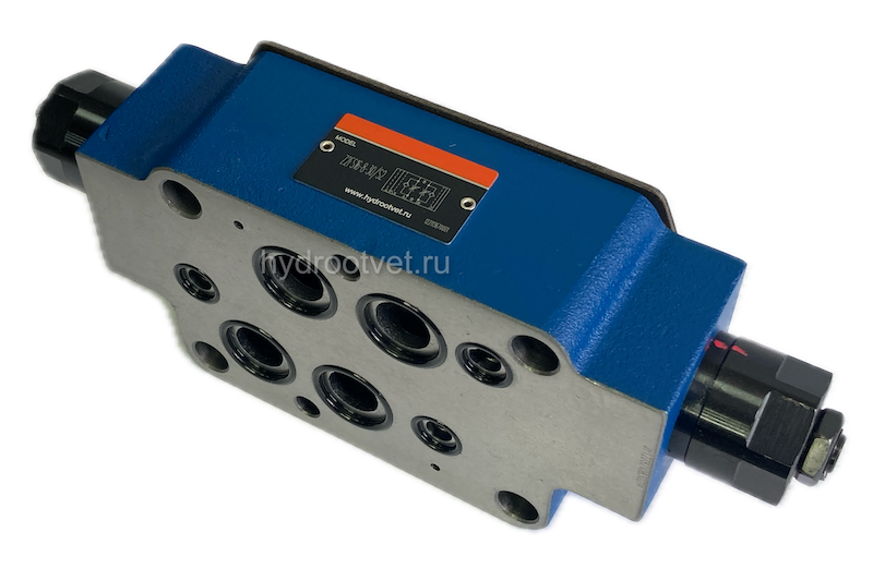 Z2FS16-8-3X/S2V - Дроссель Ду 16 модульного монтажа, сдвоенный , S2 = на выходе, уплотнение V = FKM