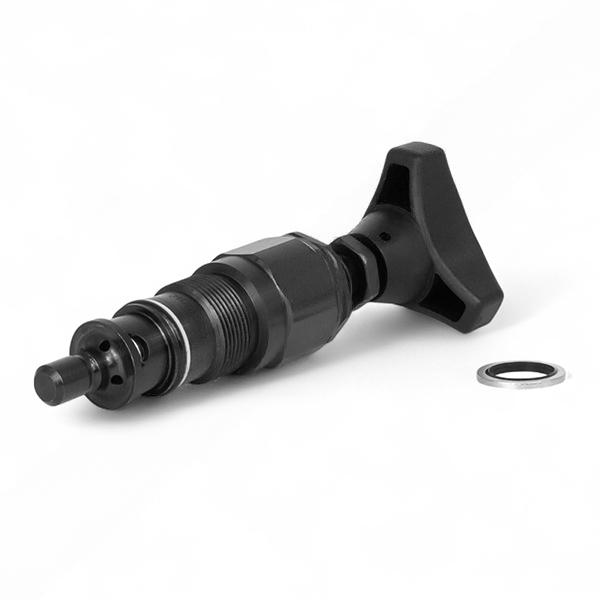 DBDH6K1X/200 - Предохранительный клапан прямого управления Ду6, давление регулировки до 200 бар, тип монтажа - встраиваемый, элемент регулировки H = рукоятка