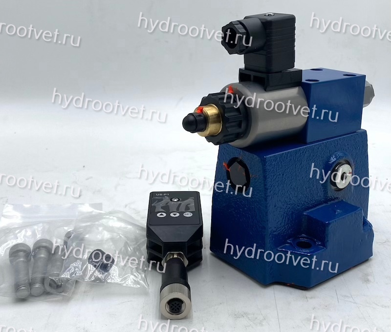 DREME20-6X/315YG24K31F1M - Пропорциональный редукционный клапана со встроенным усилителем (OBE) и предохранительным клапаном, Ду25, давление регулировки до 315 бар, обратный клапан - есть, уплотнение M = NBR, сигнал управления F1 = 4...20 мА