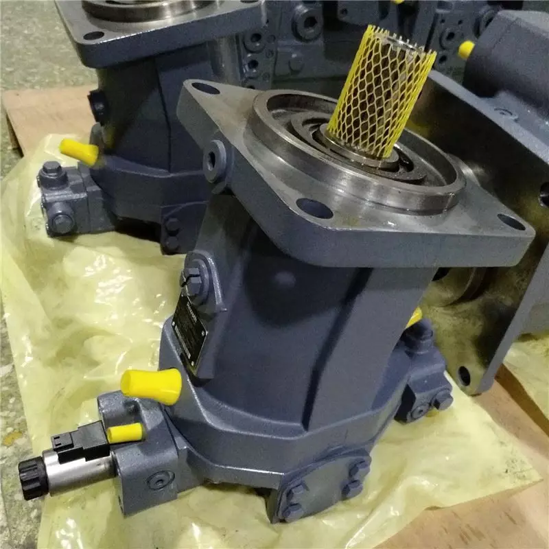 A6VM28HD1/63W-VZB020B - Гидромотор аксиально-поршневой регулируемый с наклонным блоком рабочий объем 28 см3, HD = гидравлическое управление по давлению, номинальное давление 400 бар