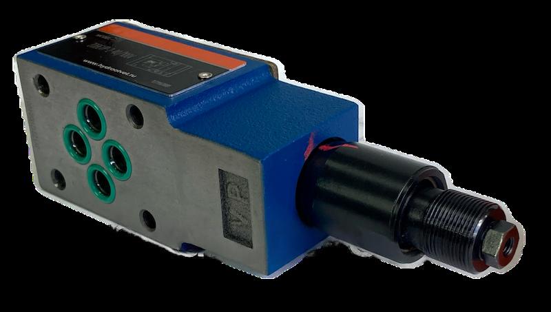 ZDB6VA2-4X/100V - Предохранительный клапан Ду 6 модульного монтажа с давлением регулировки до100 бар, в каналах A → T
