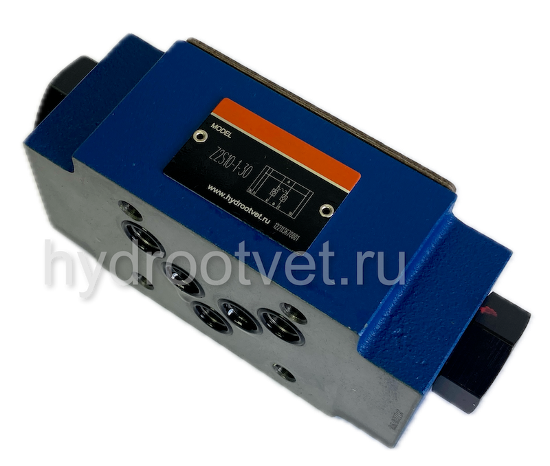 Z2S10A-1-30 - Гидрозамок модульного монтажа Ду10 в канале A