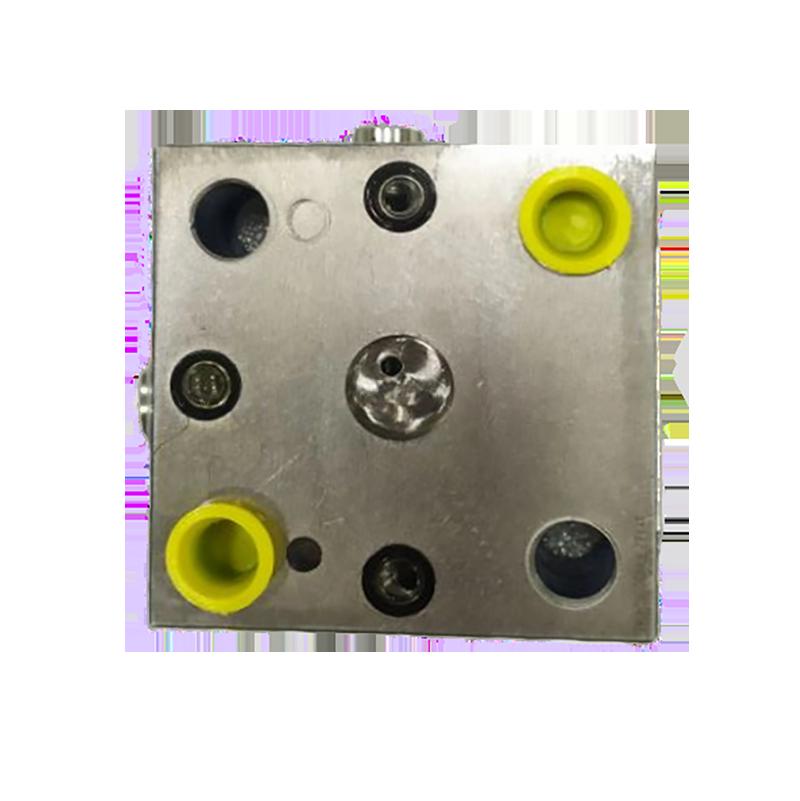 LFA40DBW2-7X/315 - Крышка для логического клапана, типоразмер Ду40 функционал - DBW2 = крышка с предохранительным клапаном с ручной настройкой с функцией разгрузки, под установку распределителя Ду6, два выхода X и Y, элемент регулировки - винт под шестигр