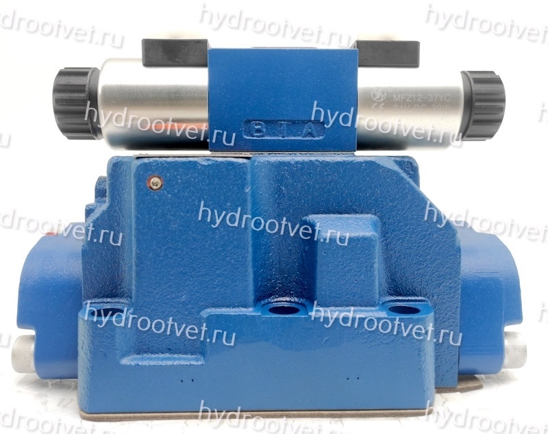 4WEH22J7X/6EG24N9ETK4/B10 - Гидрораспределитель с электроуправлением Ду25 схема J (34), напряжение G24, каналы управления ET - X и Y - внутренние