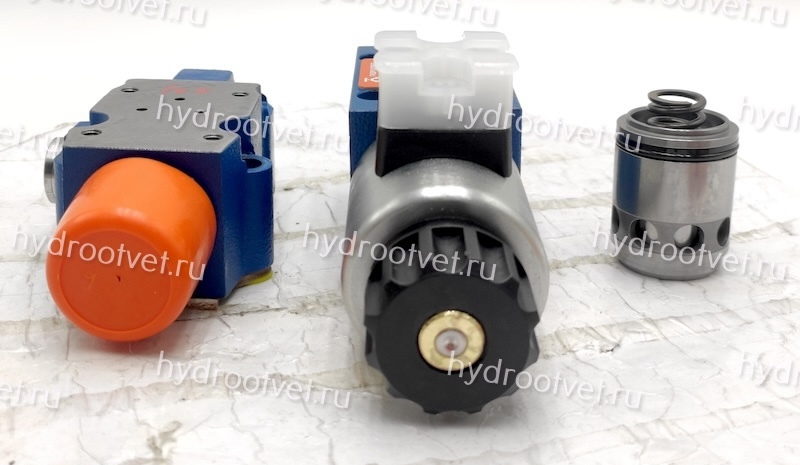 DBWC30B2-5X/315CG24N9K4 - Предохранительный клапан (картридж Ду32 с пилотным управлением) с давлением настройки до 315 бар, управление - X и Y - внутренние с разгрузкой B = открыт с электроуправлением G24