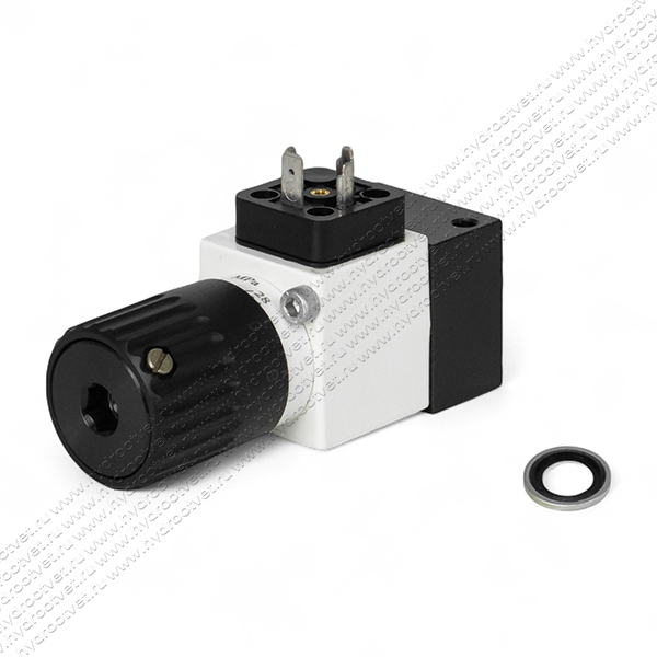 HED8OA-1X/350K14KW - Реле давление поршневое регулировка до 350 бар, монтаж резьбовой, регулирующий элемент рукоятка со шкалой