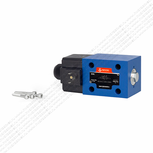 4WE10HA31/CW110-50N9K4 - Гидрораспределитель золотниковый Ду 10 с электроуправлением W110, схема HA (14-1), возврат - пружинный