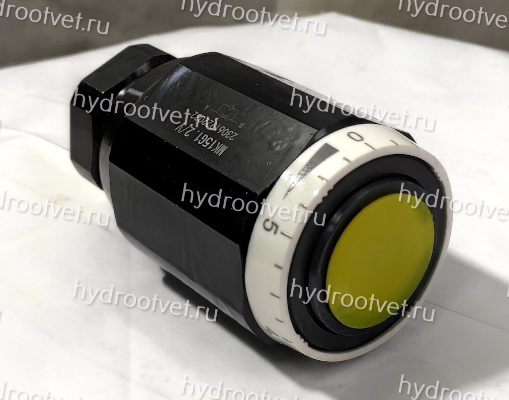 MG15G1.2/V - Дроссель трубного монтажа Ду15 резьба G3/4, обратный клапан - нет