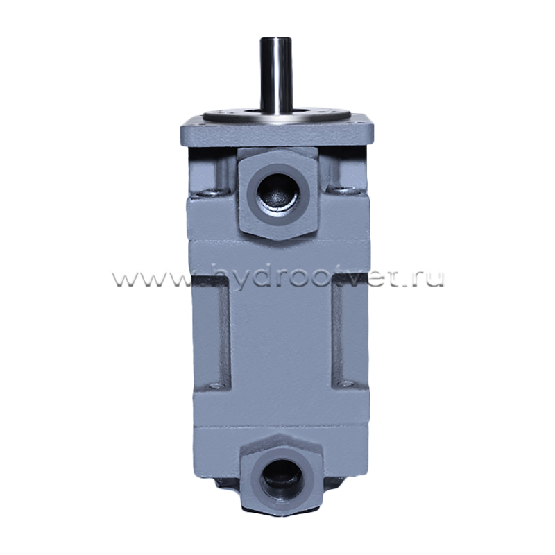 YB1-12.5/25U - Пластинчатый нерегулируемый сдвоенный насос с рабочим объемом 12,5+25 см3, взаимозаменяем с насосом НПл 12,5-25/6.3