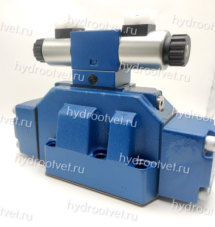 H-4WEH25E6X/6EG24N9ETK4/B10D3 - Гидрораспределитель с электроуправлением Ду25 схема E (44), напряжение G24, каналы управления ET - X и Y - внутренние