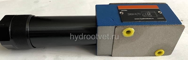ZDR6DA1-4X/25Y - Редукционный клапан Ду 6 трехлинейный модульного монтажа с давлением регулировки до 25 бар, регулирует в канале A, обратный клапан - есть
