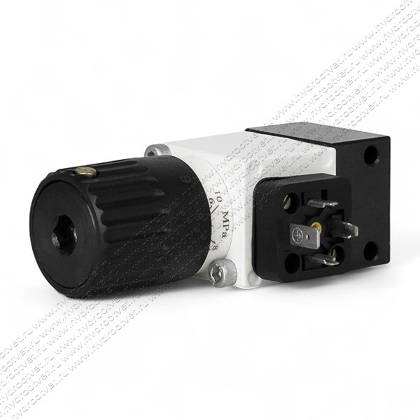 HED8OA-1X/100K14KW - Реле давление поршневое регулировка до 100 бар, монтаж резьбовой, регулирующий элемент рукоятка со шкалой