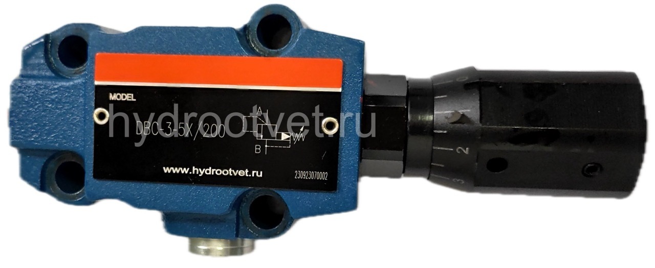 DBC-3-5X/200 - Предохранительный клапан пилот