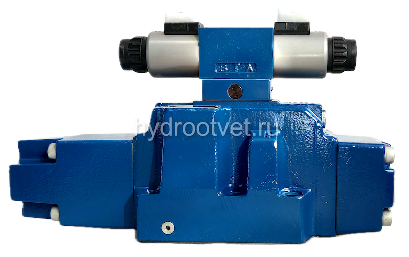 4WRZ32W8-520-7X/6EG24N9ETK4/D3V - Пропорциональный распределитель Ду32 без усилителя, номинальный расход 520 л/мин, схема W8, каналы управления ET - X и Y - внутренние