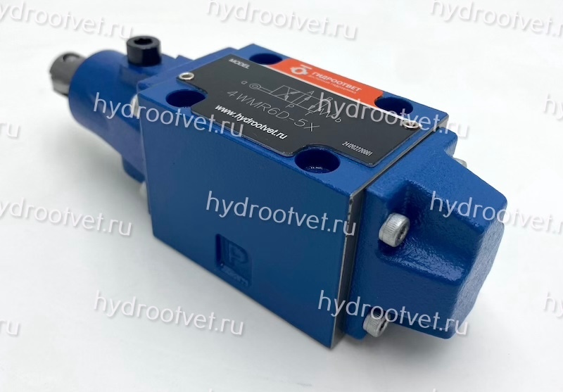 4WMR6D5X - Гидрораспределитель Ду 6 с механическим роликом, схема D (574А), уплотнение NBR