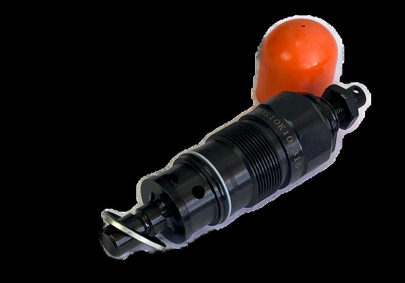 DBDS10K1X/400 - Предохранительный клапан прямого управления Ду10, давление регулировки до 400 бар, тип монтажа - встраиваемый, элемент регулировки S = винт