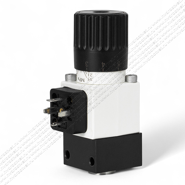 HED8OP-1X/350K14KW - Реле давление поршневое регулировка до 350 бар, монтаж на плиту, регулирующий элемент рукоятка со шкалой