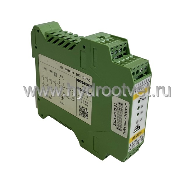 RT-MRPD1-150-30/F1 - Электронный усилитель внешний для управления клапаном - пропорциональный регулятор расхода 2FRE6, сигнал 4-20 мА