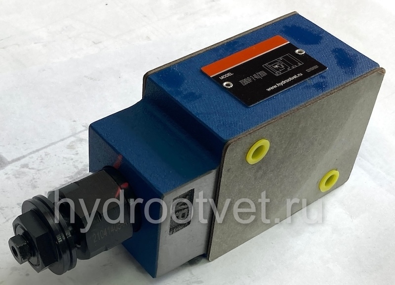 ZDB10VB2-4X/100V - Предохранительный клапан Ду 10 модульного монтажа, давление регулировки 100 бар, в каналах B → T