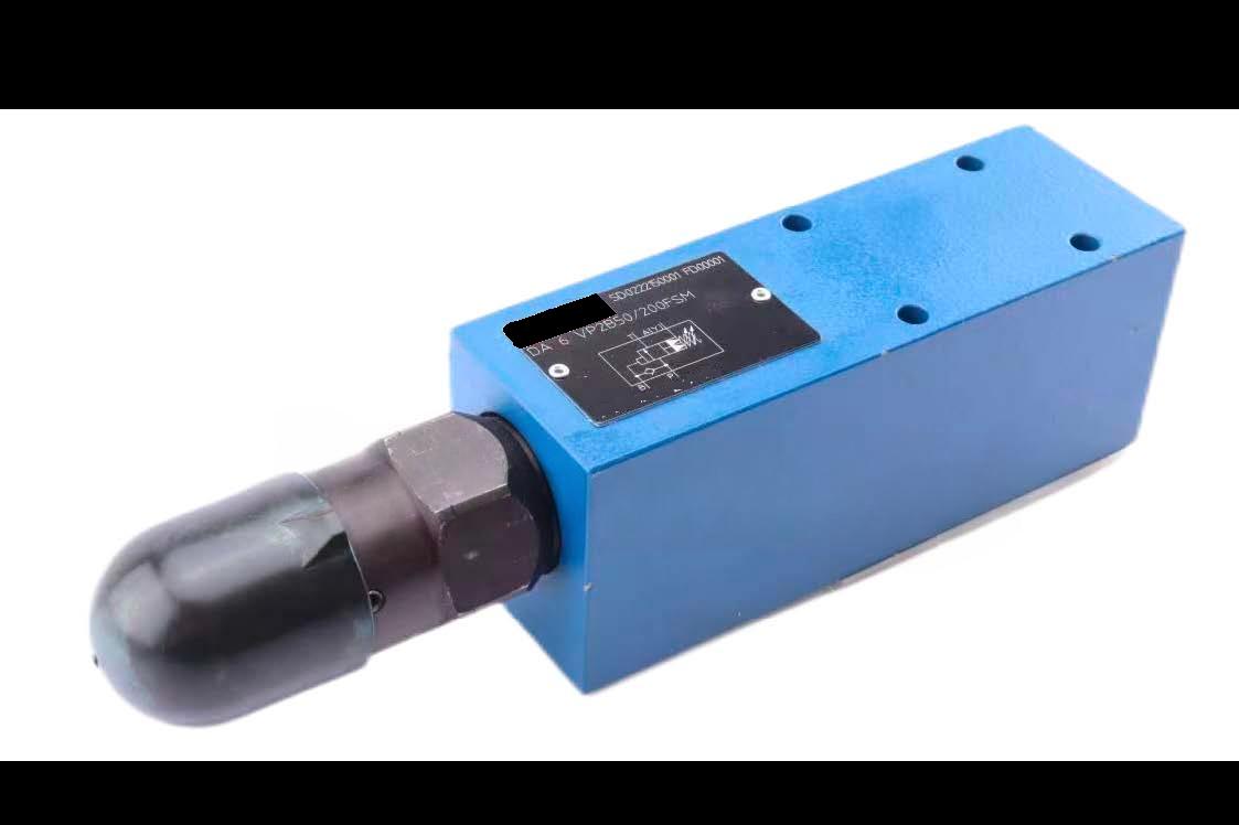 DA6VA2A5X/50FSM - Разгрузочный предохранительный клапан Ду6 с давлением настройки до 50 бар, подключение насоса в канал А