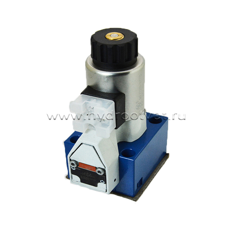 M-3SEW10U1X/630MG24N9K4 - Гидрораспределитель седельного типа Ду 10 с электроуправлением на 630 бар, схема U