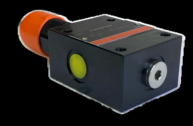 DBDH6G1X/400 - Предохранительный клапан прямого управления Ду6, давление регулировки до 400 бар, тип монтажа - резьбовой, элемент регулировки H = рукоятка