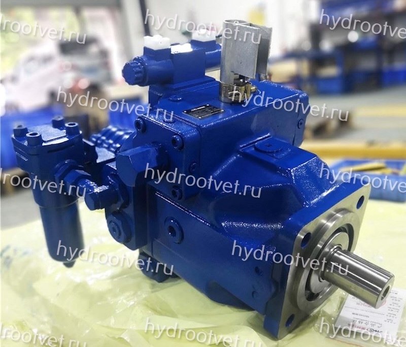 A4VSG125HD1D/30R-PPB10N000N - Насос аксиально-поршневой регулируемый реверсивный с наклонной шайбой, рабочий объем 125 см3, HD1D = с гидроуправлением по давлению, номинальное давление 350 бар