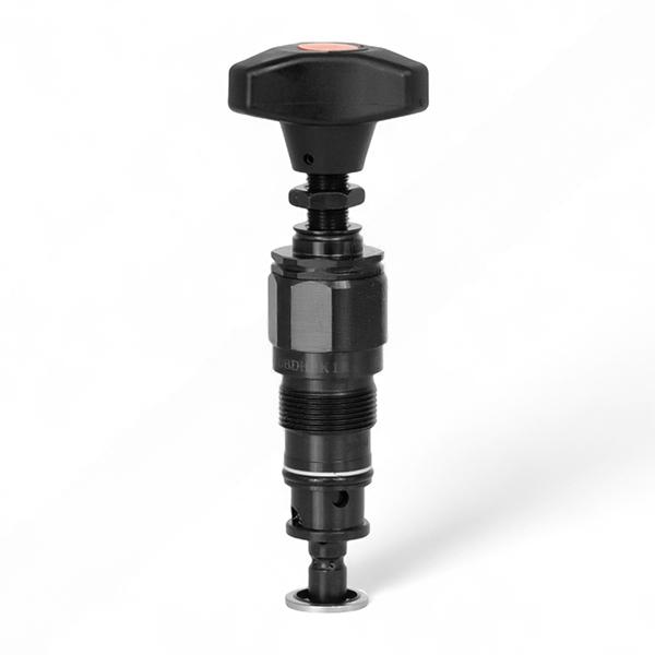 DBDH6K1X/315 - Предохранительный клапан прямого управления Ду6, давление регулировки до 315 бар, тип монтажа - встраиваемый, элемент регулировки H = рукоятка