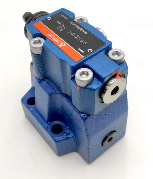 DA10-2-5X/200-17 - Разгрузочный предохранительный клапан Ду10 с давлением настройки до 200 бар, с разностью срабатывания в 17%, внешний дренаж - нет