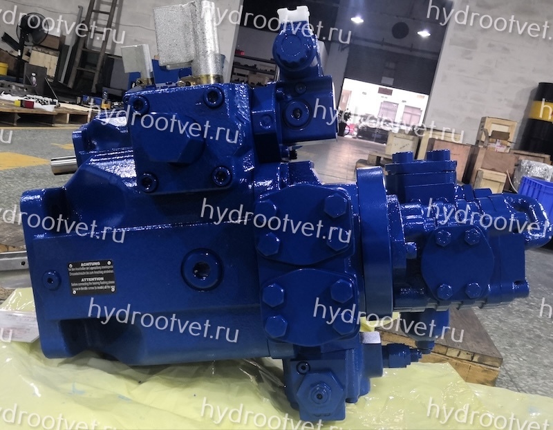 A4VSG125HD1D/30R-PPB10N000N - Насос аксиально-поршневой регулируемый реверсивный с наклонной шайбой, рабочий объем 125 см3, HD1D = с гидроуправлением по давлению, номинальное давление 350 бар