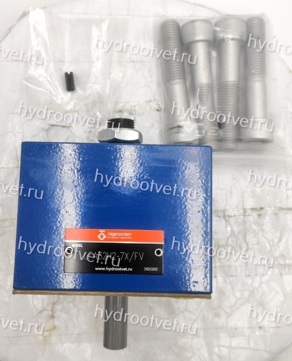 LFA32H2-7X/F - Крышка для логического клапана, типоразмер Ду32 функционал - H2 = крышка со одним каналом X и ограничителем хода картриджного клапана, внешний канал X - F = есть, уплотнение NBR