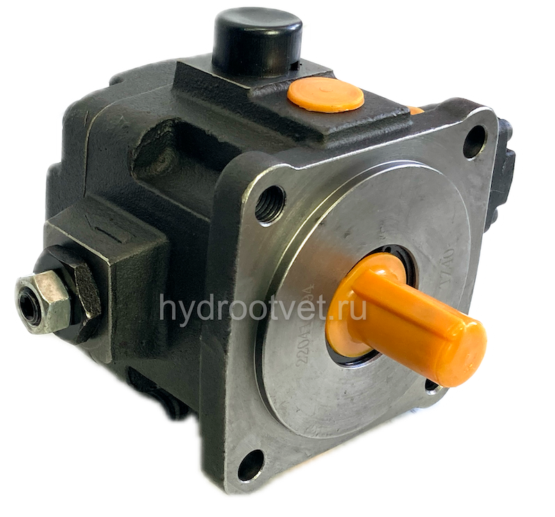 VP2-40-35 - Пластинчатый регулируемый насос, с рабочим объемом 22,2 см3, диапазон регулировки давления 15-35 бар, аналог насосов PVE-023PC2-R90B/30N и PVT-322/35