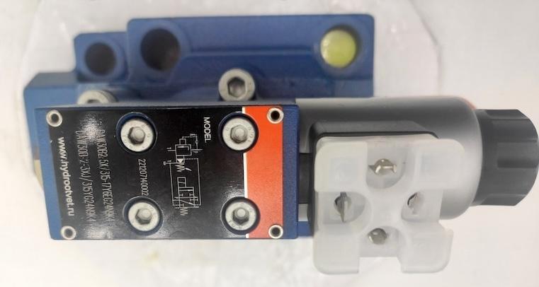 DAW30B2-5X/315-17Y6EG24N9K4 - Разгрузочный предохранительный клапан с электроразгрузкой Ду32 с давлением настройки до 315 бар, с разностью срабатывания в 17%, внешний дренаж - Y = есть