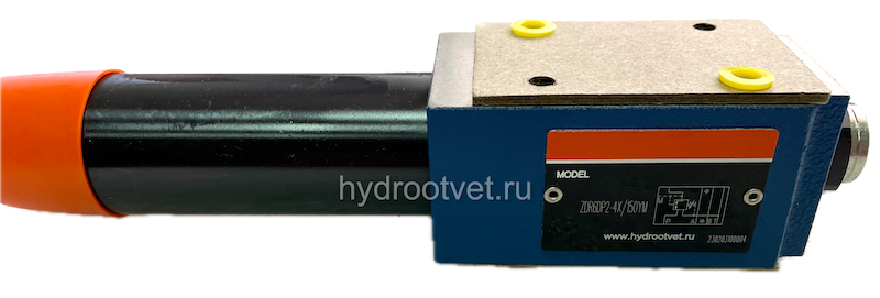 ZDR6DP2-4X/210YM - Редукционный клапан Ду 6 трехлинейный модульного монтажа с давлением регулировки до 210 бар, регулирует в канале P, обратный клапан - М = нет