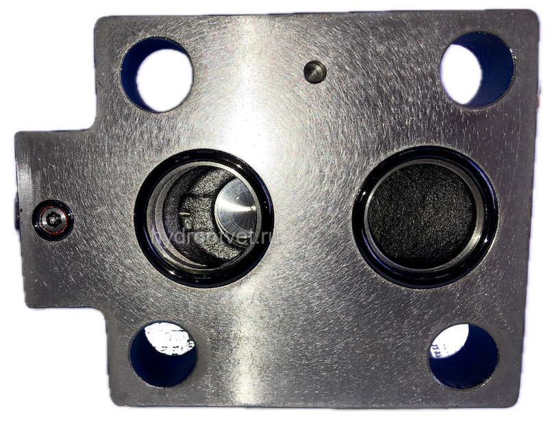 DBW30A2-5X/315YCG24N9K4 - Предохранительный клапан Ду32 с давлением настройки до 315 бар, управление - Y - внешний дренаж с разгрузкой A = закрыт с электроуправлением G24